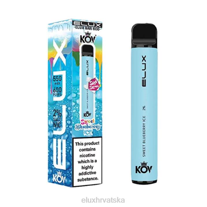 Elux Bar slatki led od borovnice slatke serije za jednokratnu upotrebu 482N109 | Elux Vape Company