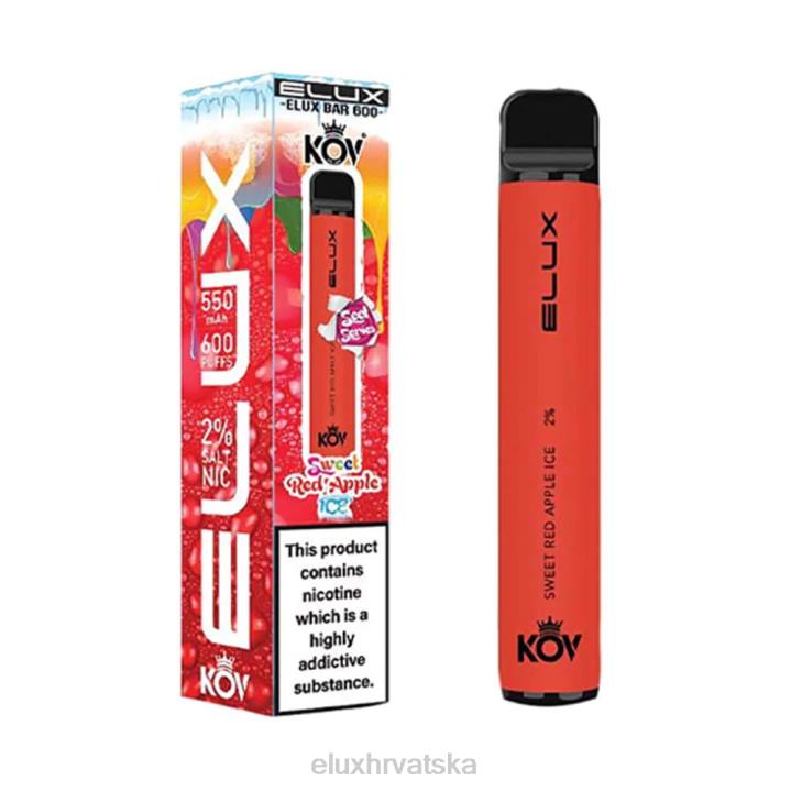 Elux Bar slatki led od crvene jabuke slatke serije za jednokratnu upotrebu 482N11 | Elux Zagreb