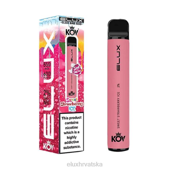 Elux Bar slatki led od jagoda slatke serije za jednokratnu upotrebu 482N110 | Elux Vape Near Me