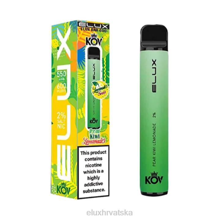 Elux Bar kruška kivi limunada lemonade serija za jednokratnu upotrebu 482N79 | Elux Vape Near Me