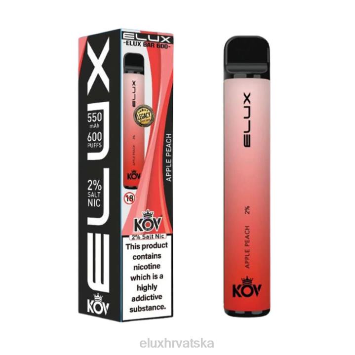 Elux Bar jabuka breskva jednokratni vape legacy serije 482N103 | Elux Amazon Hrvatska