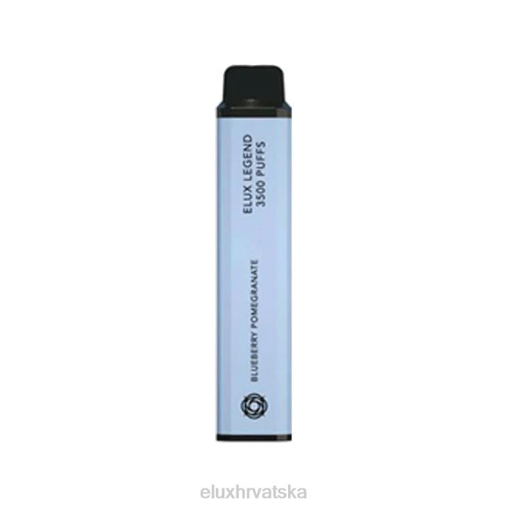 Elux Legend borovnica šipak Vape za jednokratnu upotrebu od 3500 udisaja 482N35 | Elux Vape Hrvatska