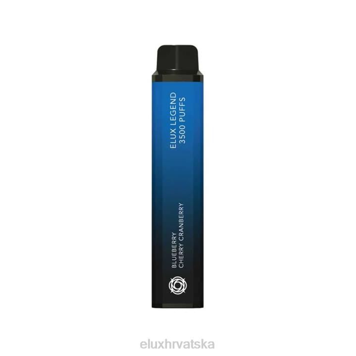Elux Legend borovnica trešnja brusnica Vape za jednokratnu upotrebu od 3500 udisaja 482N36 | Elux Vape Company