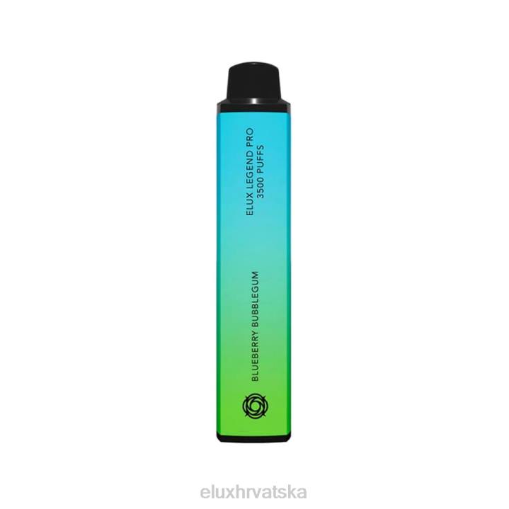 Elux Legend žvakaća guma od borovnice Vape za jednokratnu upotrebu od 3500 udisaja 482N37 | Elux Vape Near Me